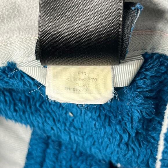North Face Teal Blue Long Sleeve Zip Up Pockets Fleece Sweater Jacket Small - Picture 10 of 15